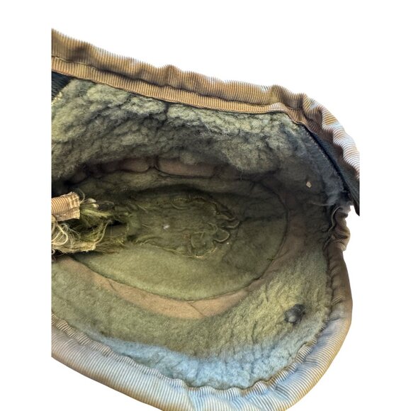 Vintage US Army Green Canvas Water Canteen Cover With Clips - Picture 4 of 6